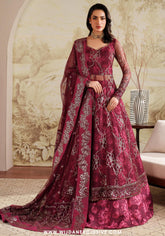 Zarif Zaneera Unstitched Printed & Embroidered Formals Collection - 2025 (FALEK)